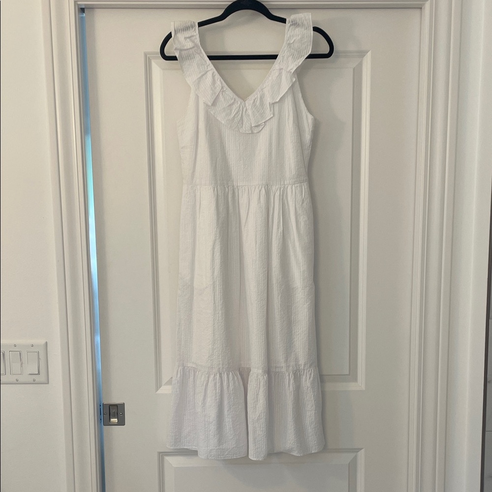 Vineyard Vines x Target White Sleeveless Dress